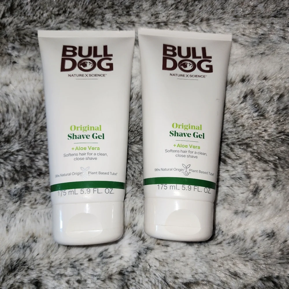 Bulldog Original Shave Gel   2 Pack